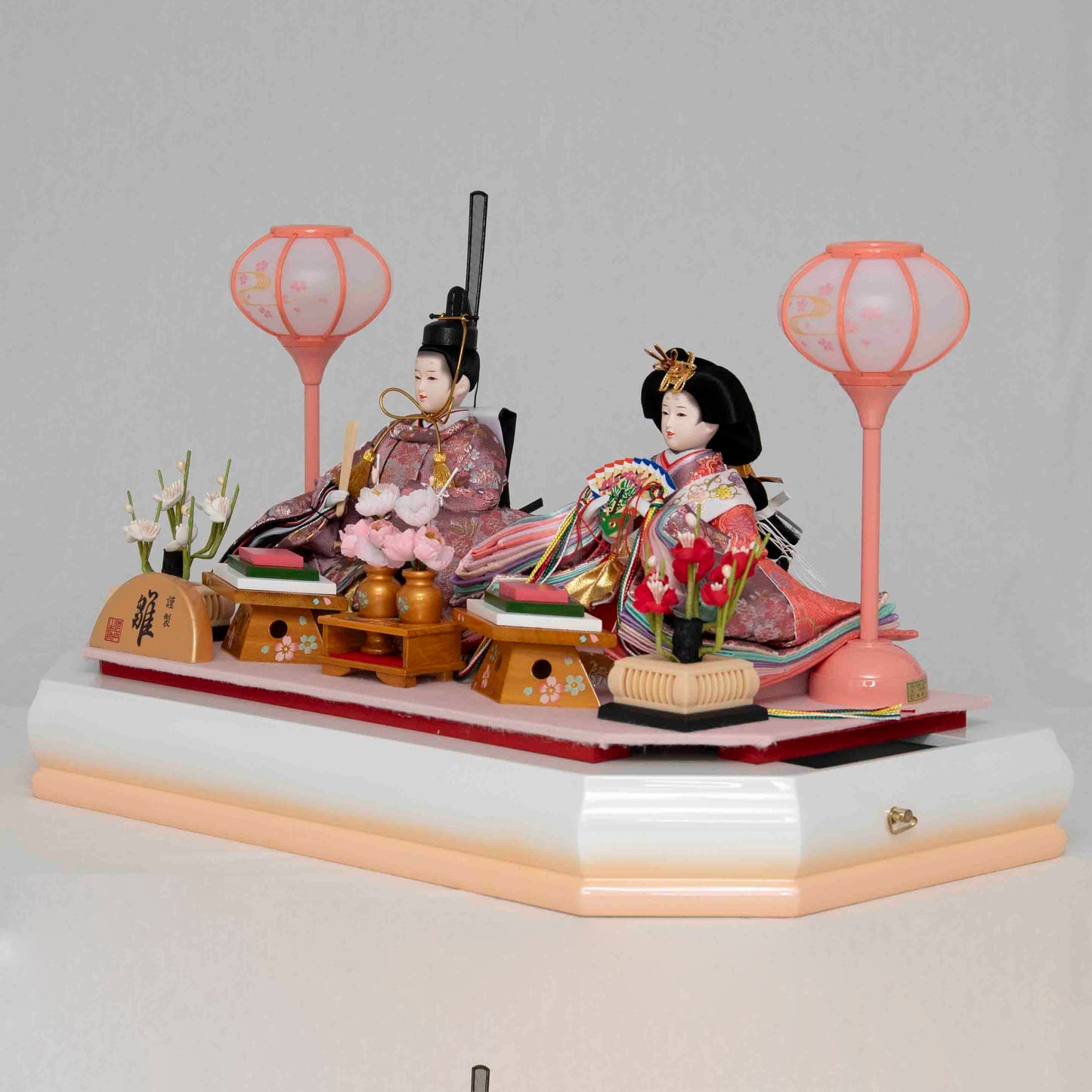 ひなた 親王ケース飾り w43021