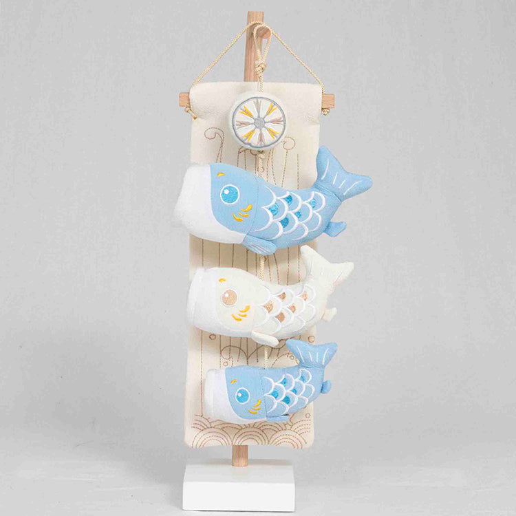 鯉のぼり飾り 空色 KNB024