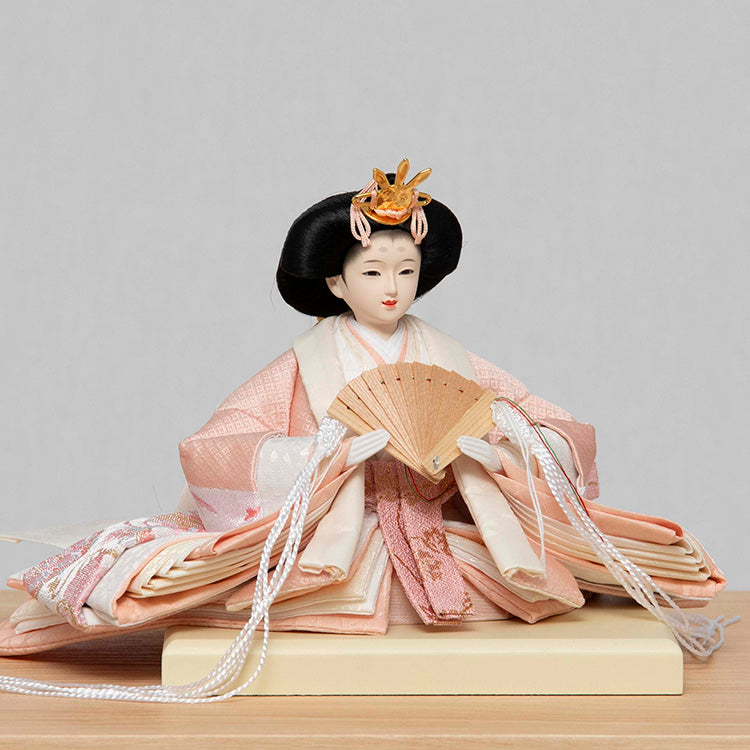 「花-hana-」 (灯り付き) 親王収納飾り w63012