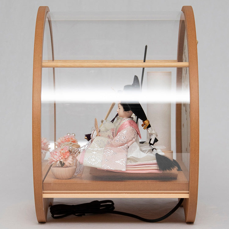 月帆 (つきほ) 親王ケース飾り w63036