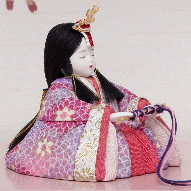 一秀作 桃山雛 木目込 w03193H