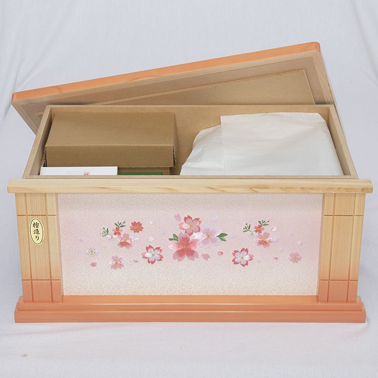 なでしこ 親王収納飾り w13062