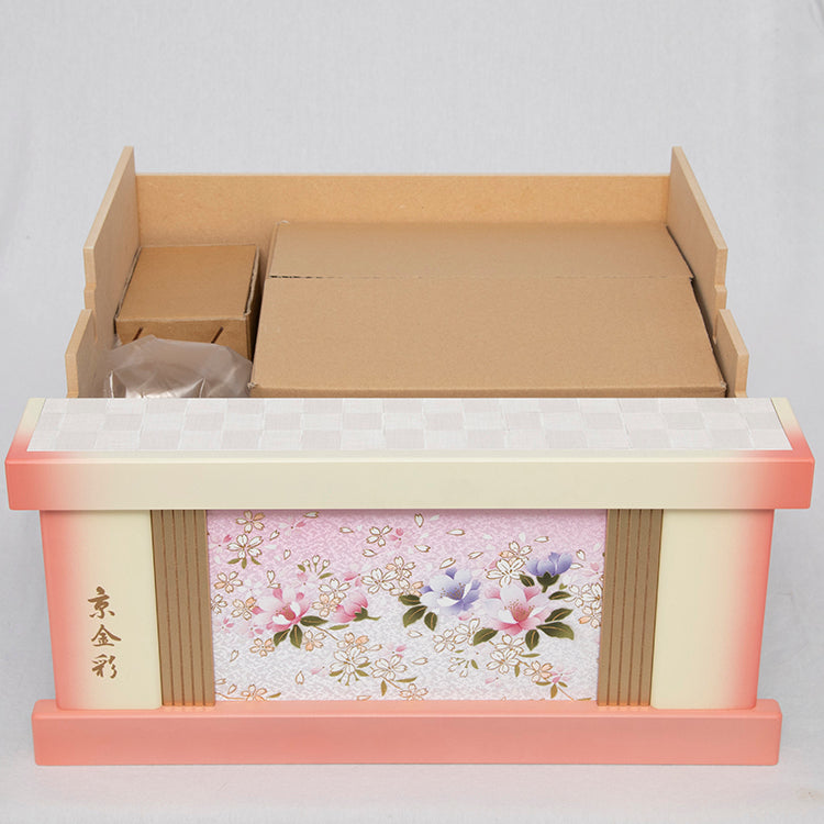 夢色 三段収納飾り w13024