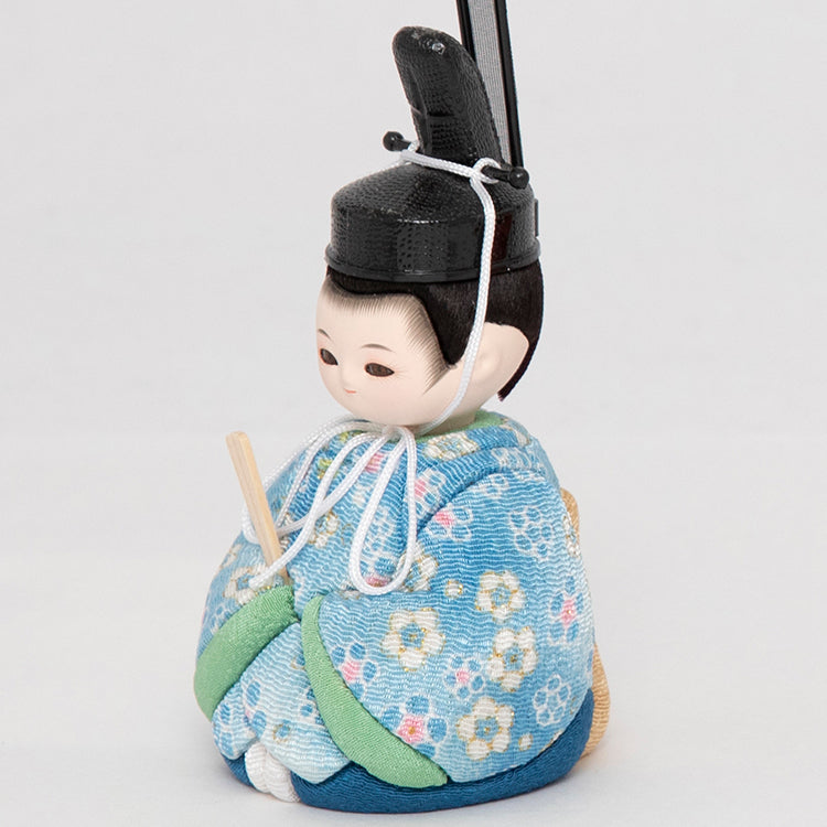 ここひめ 木目込み親王飾り 吊るし飾り付き w13161