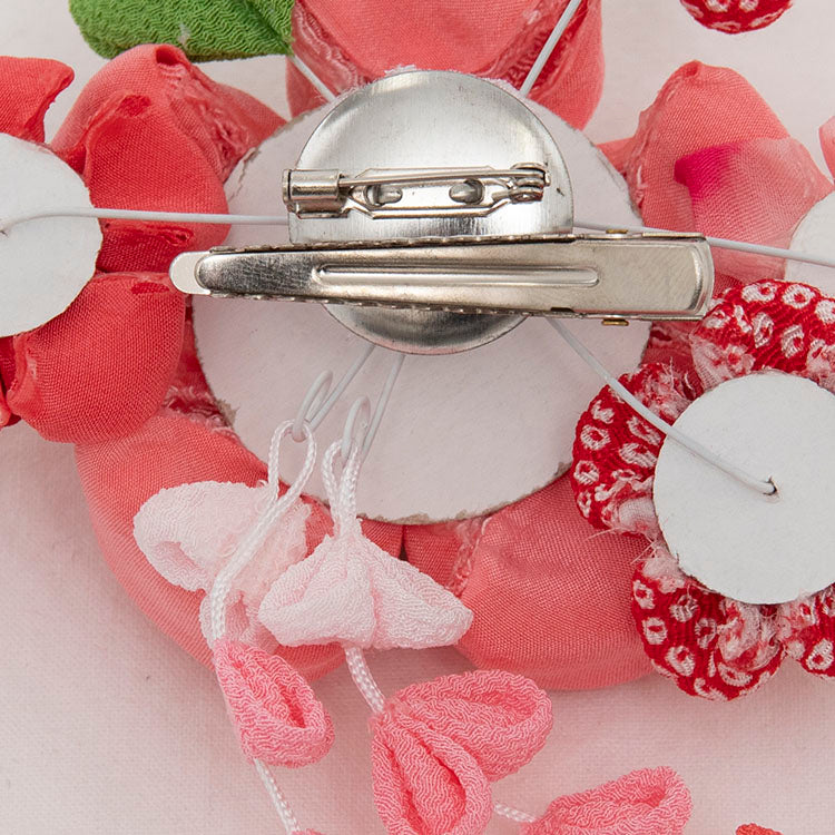 琥珀【こはく】 親王ケース飾り 髪飾り付き w13109