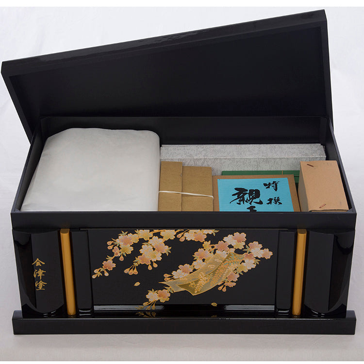 いろは雛 ほのか 親王収納飾り w73069