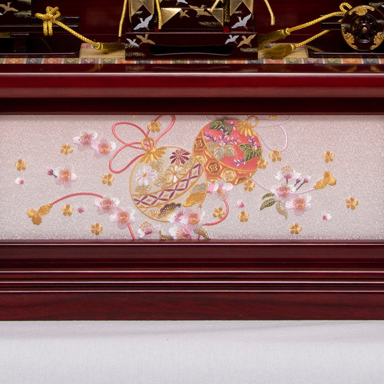 てまり桜 三段飾り w13017