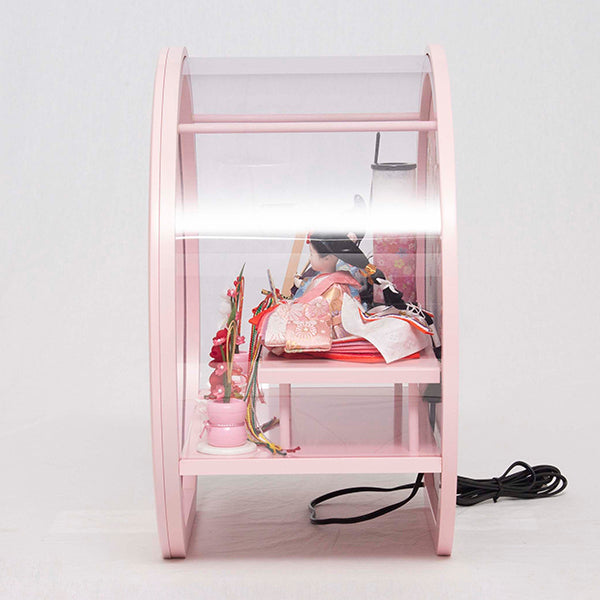 桃園 親王ケース飾り w03117