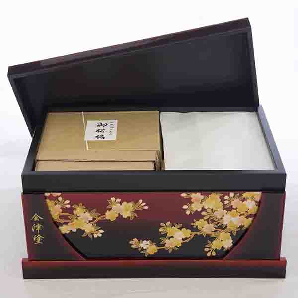 いろは雛 ゆうな 親王収納飾り w83013