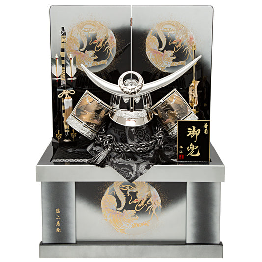 徳川上杉二武将 sw65040 着用兜収納飾り