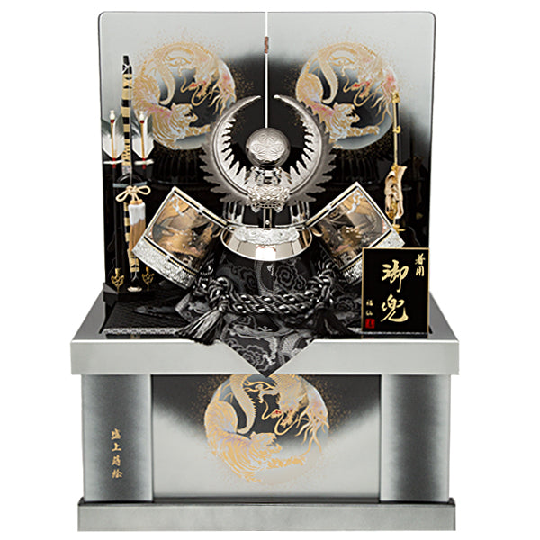 徳川上杉二武将 sw65040 着用兜収納飾り