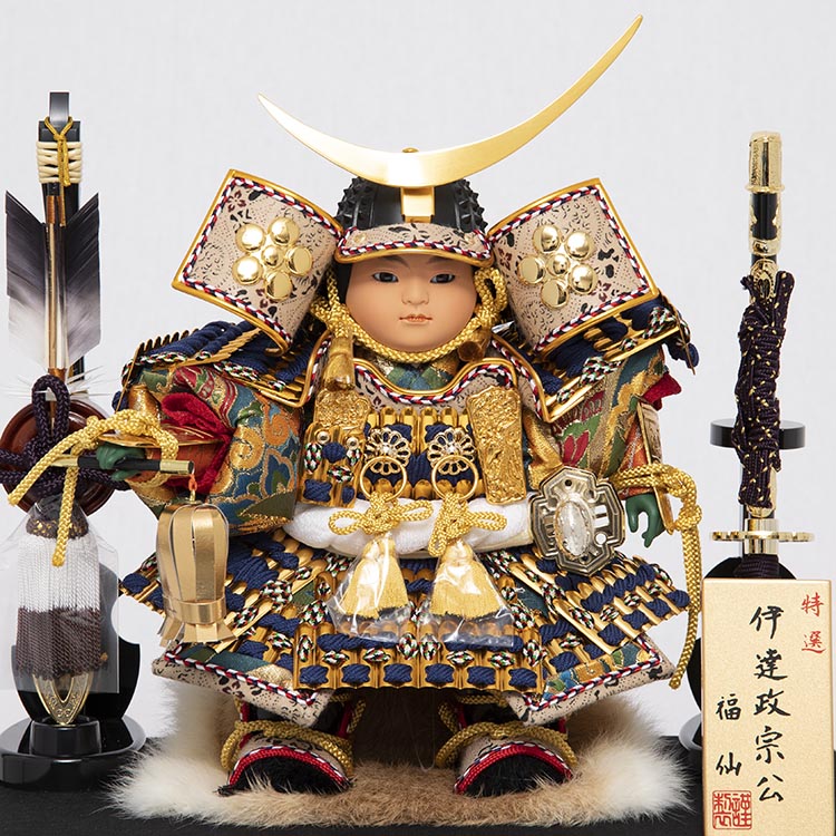 富士伊達政宗公 大将ケース飾り sw15035