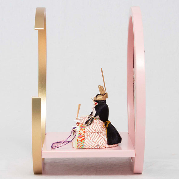 一秀作 桃山雛 木目込 w03148