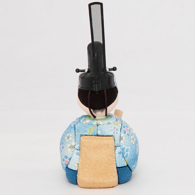 ここひめ 木目込み親王飾り 吊るし飾り付き w13161