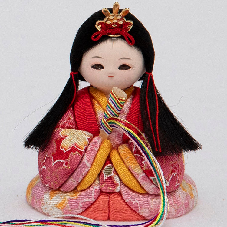 ここひめ 木目込み五人飾り w13178