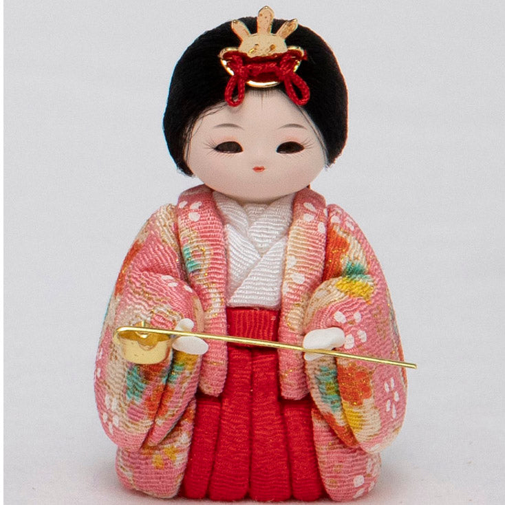 ここひめ 木目込み五人飾り w13178