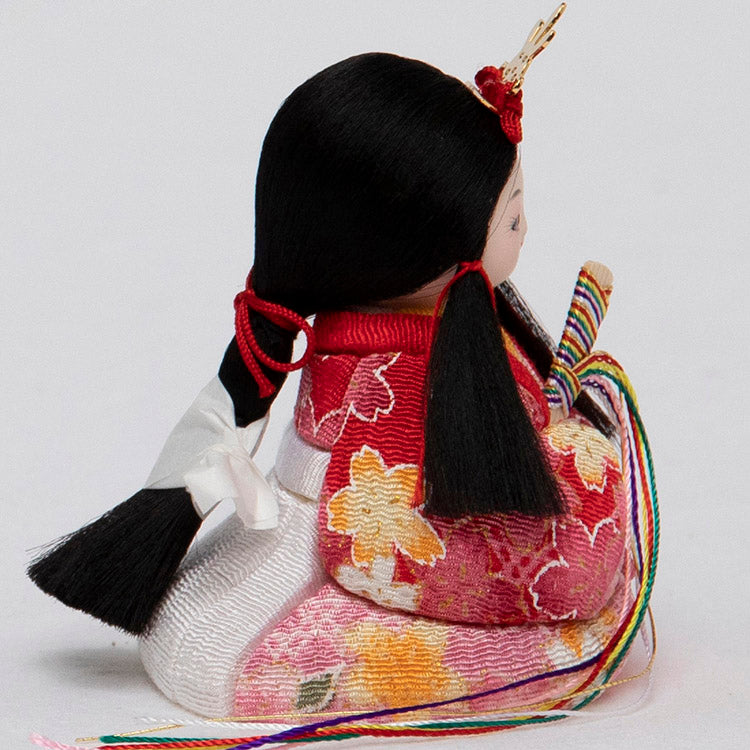 ここひめ 木目込み五人飾り w13178