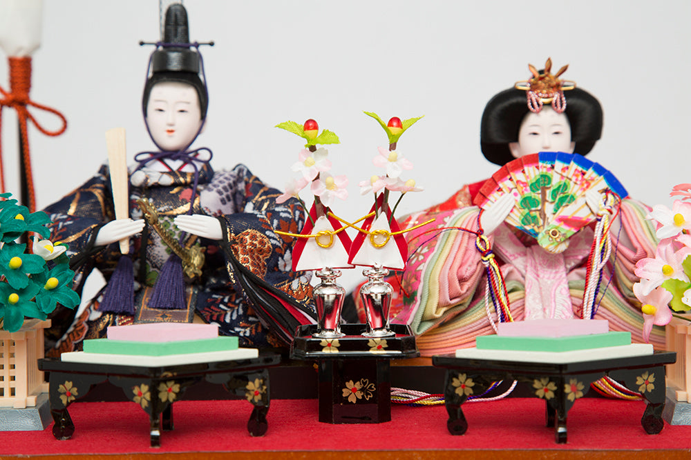 花咲親王ケース飾り w53122