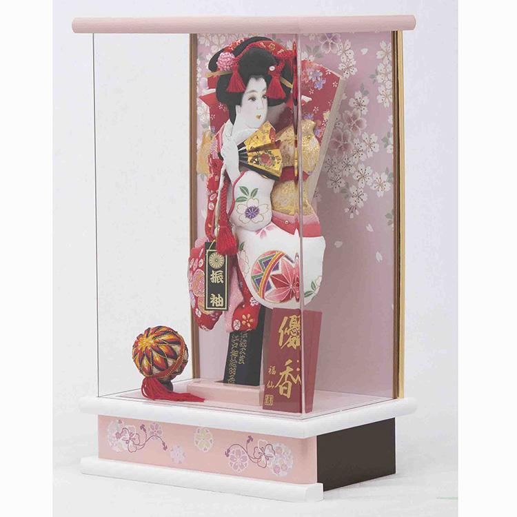 羽子板ケース飾り 優香 W-01090