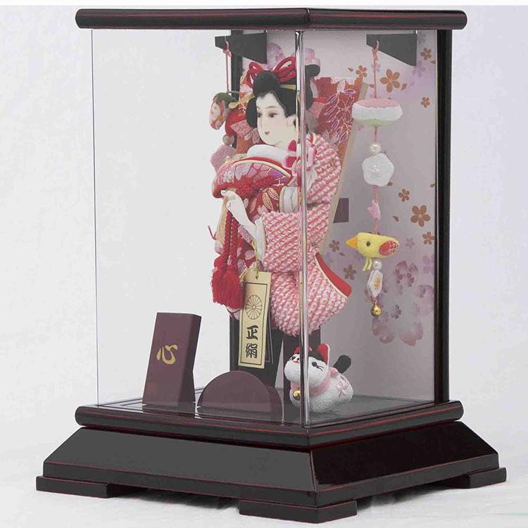 羽子板ケース飾り 心 W-01038