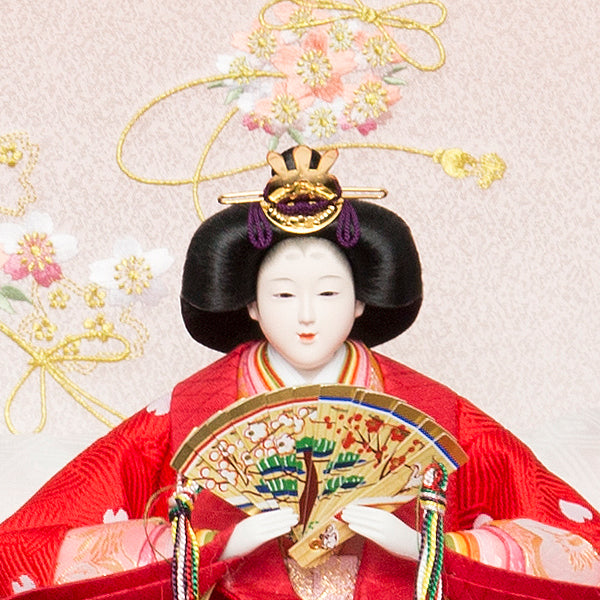 桜華 親王収納飾り w63053