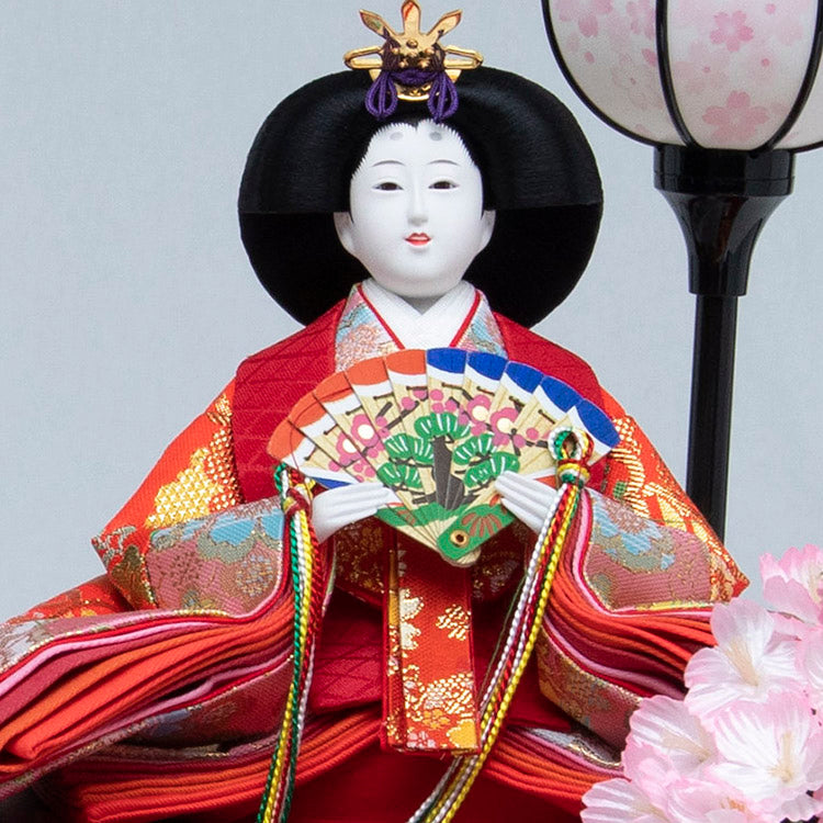 花梨 親王ケース飾り w23092