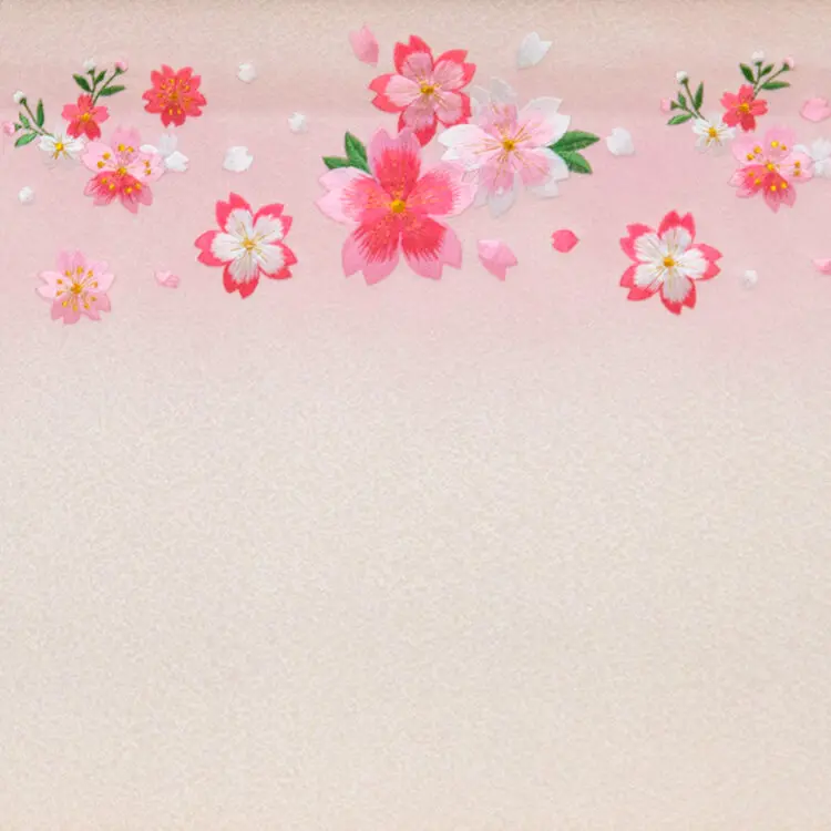 撫子 親王ケース飾り w23054