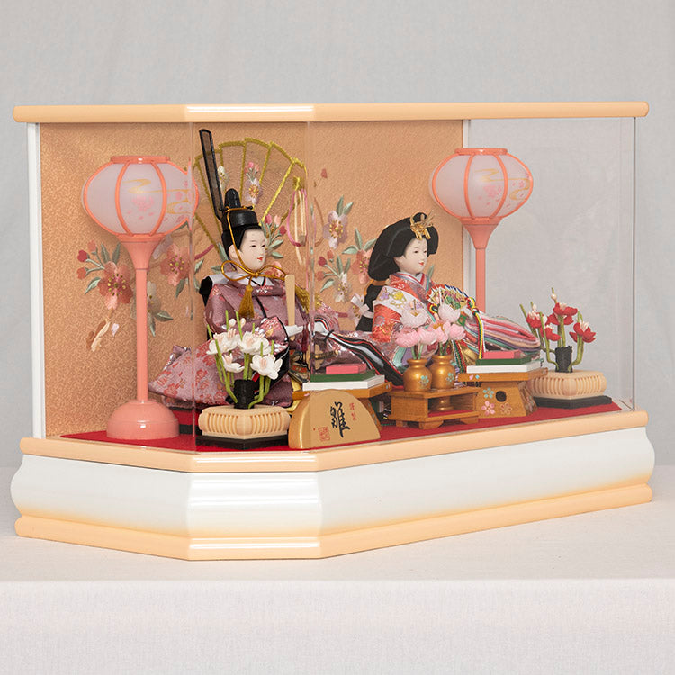 ひまり 親王ケース飾り w33053R