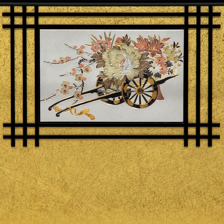 花車 親王ケース飾り w33060R