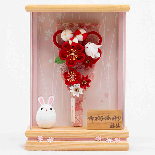 羽子板ケース飾り　るる（髪飾り付）　W-31028