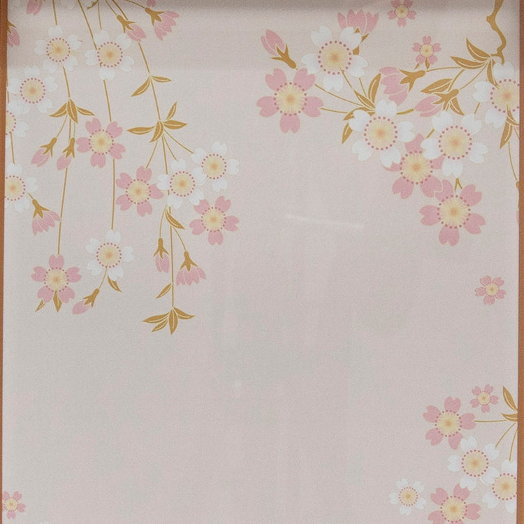 羽子板ケース飾り　舞桜・白雪（グレージュ）　W-31080