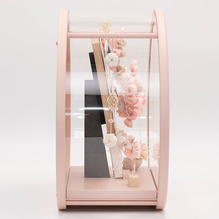 羽子板ケース飾り　もも桜　W-51095