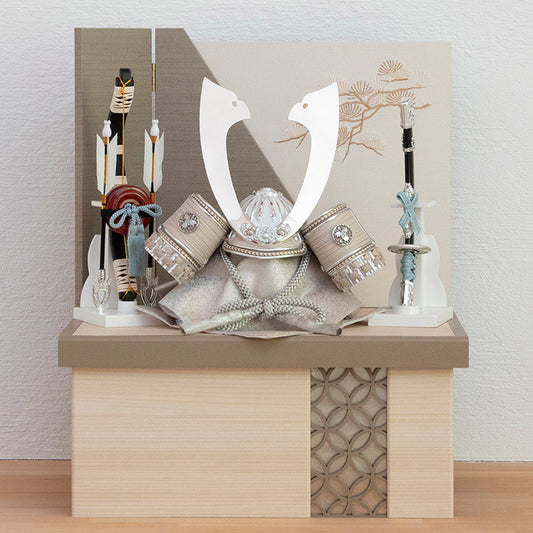 七宝　兜収納飾り　sw55055