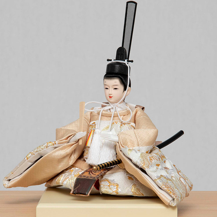 「花-hana-」　（灯り付き）　親王収納飾り　w63012