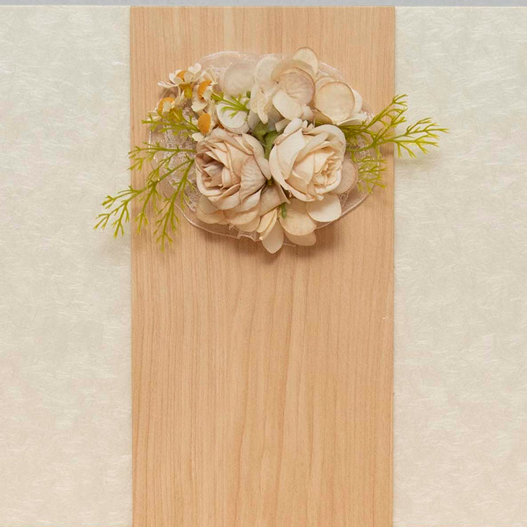 「花-hana-」　（灯り付き）　親王収納飾り　w63012