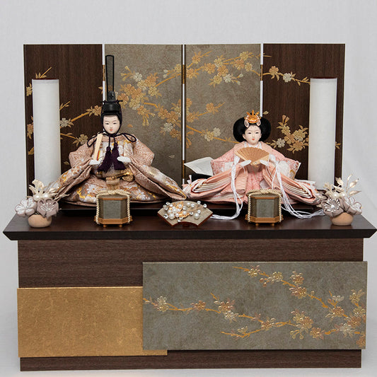 「心都」　（こと）　親王収納飾り　w63029