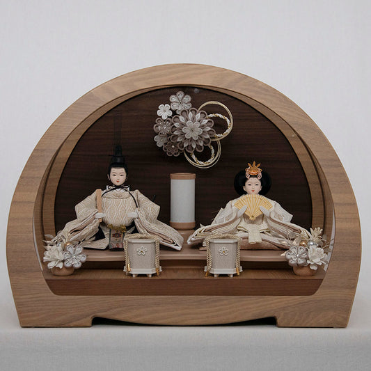 星花　親王ケース飾り　w63104