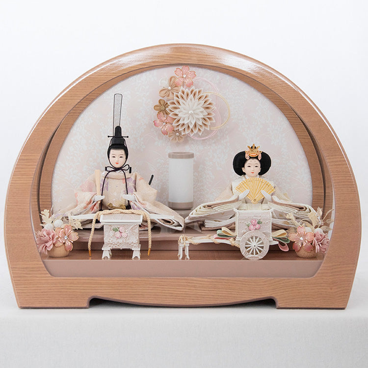 夢花　親王ケース飾り　w63128