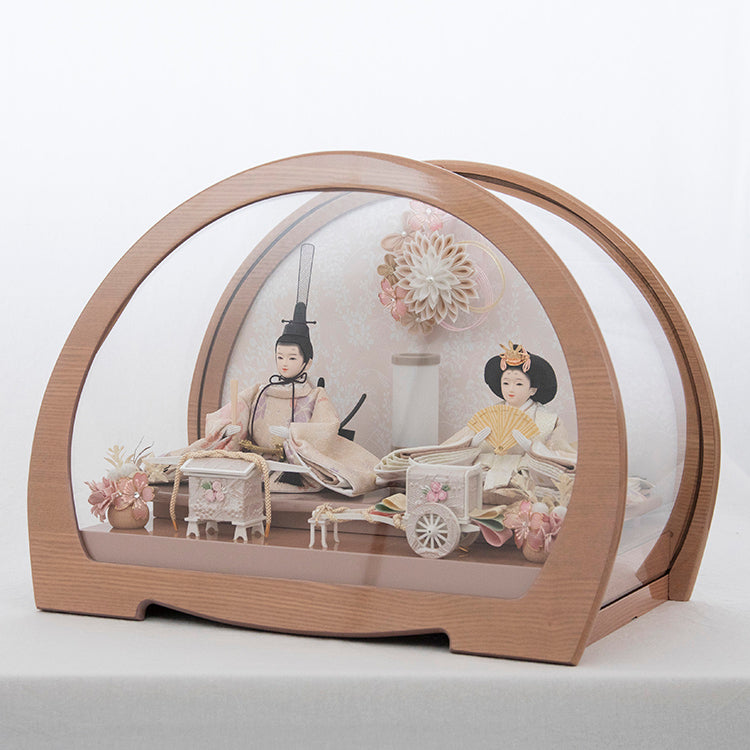 夢花　親王ケース飾り　w63128