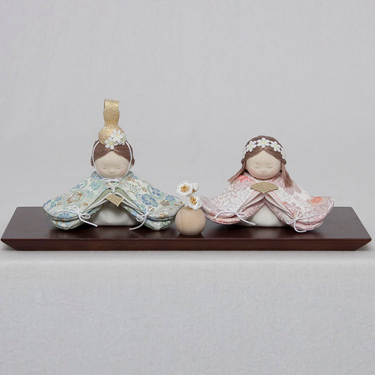 夢羽雛こはる　ちりめん雛　1-935