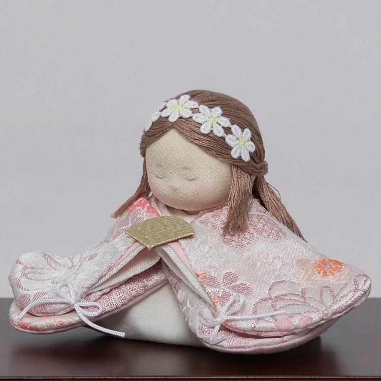 夢羽雛こはる　ちりめん雛　1-935