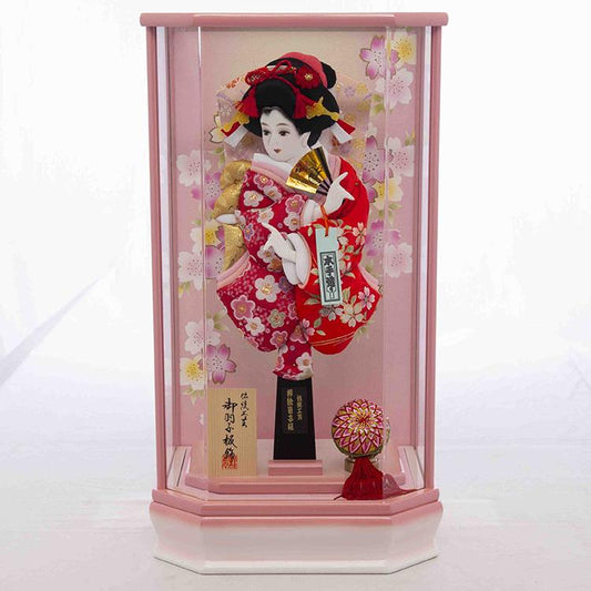 羽子板ケース飾り　桃姫　W-81040