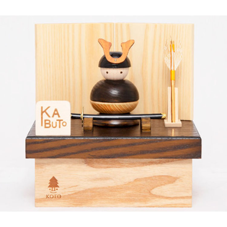木都 「こと」 木製鎧（鍬形） KOTO kt-e01